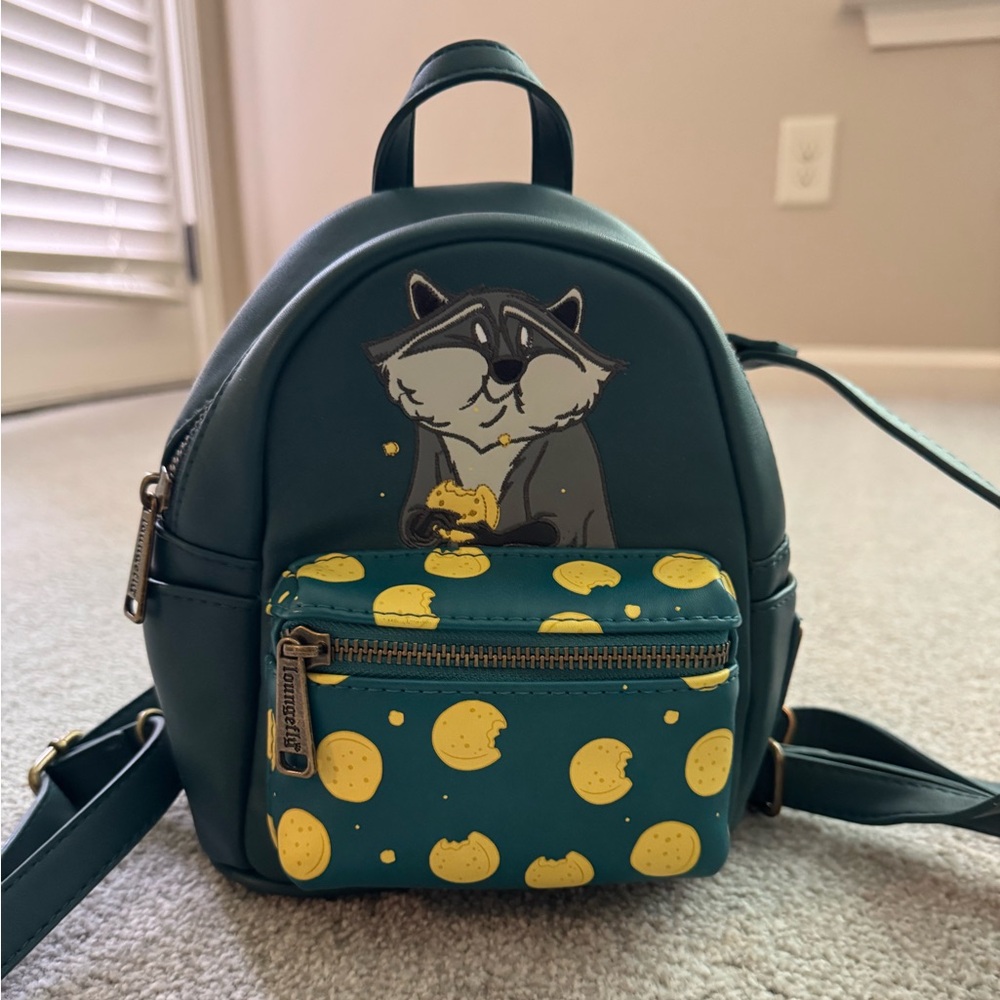 Loungefly Disney Pocahontas Meeko Biscuit Micro Mini Backpack